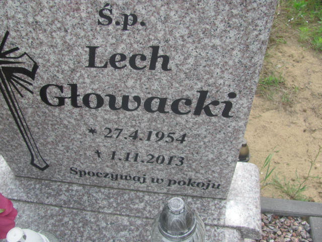 Lech Głowacki 1954 Bydgoszcz - Grobonet - Wyszukiwarka osób pochowanych