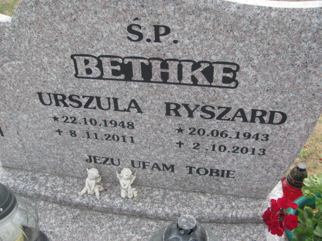 Grzegorz Bethke 1972 Bydgoszcz - Grobonet - Wyszukiwarka osób pochowanych
