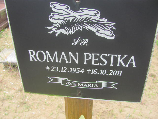 Roman Pestka 1954 Bydgoszcz - Grobonet - Wyszukiwarka osób pochowanych