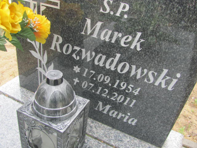 Marek Rozwadowski 1954 Bydgoszcz - Grobonet - Wyszukiwarka osób pochowanych