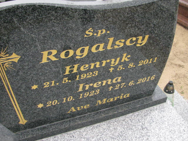 Henryk Rogalski 1923 Bydgoszcz - Grobonet - Wyszukiwarka osób pochowanych