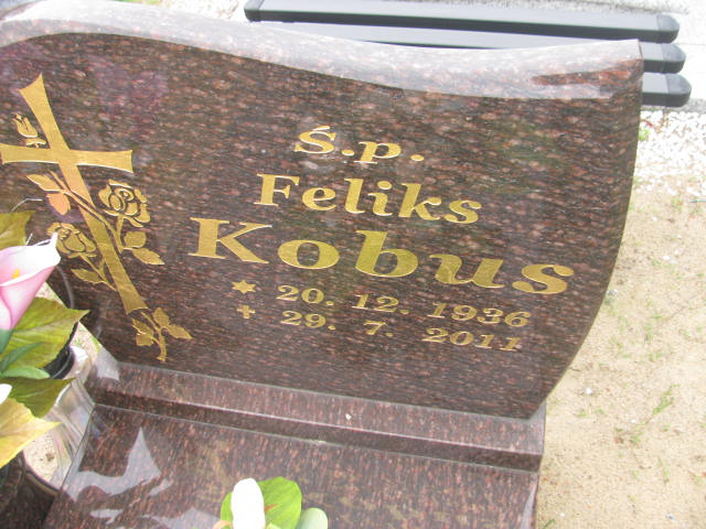 Feliks Kobus 1936 Bydgoszcz - Grobonet - Wyszukiwarka osób pochowanych