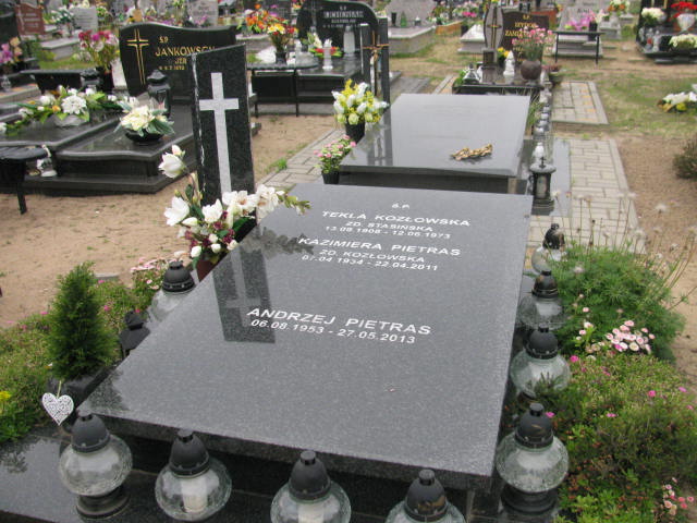 Grób Kazimiera Pietras