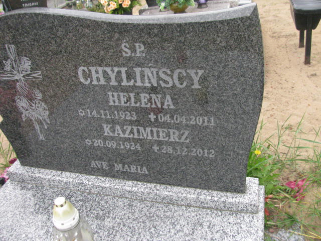 Helena Chylińska 1923 Bydgoszcz - Grobonet - Wyszukiwarka osób pochowanych