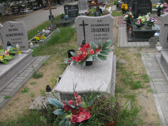 Grób Stanisław Krause