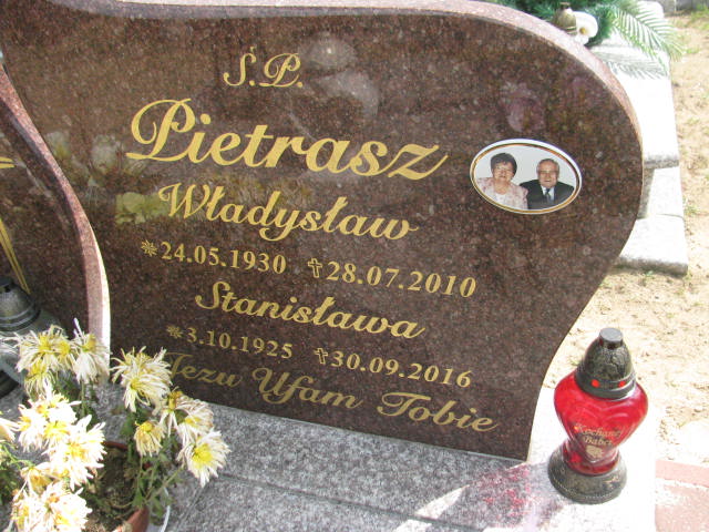 Stanisława Pietrasz 1925 Bydgoszcz - Grobonet - Wyszukiwarka osób pochowanych