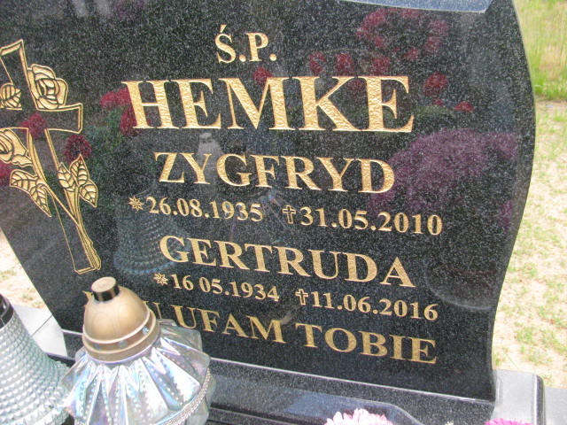 Gertruda Hemke 1934 Bydgoszcz - Grobonet - Wyszukiwarka osób pochowanych