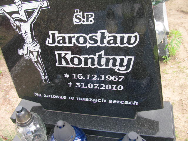 Jarosław Kontny 1967 Bydgoszcz - Grobonet - Wyszukiwarka osób pochowanych