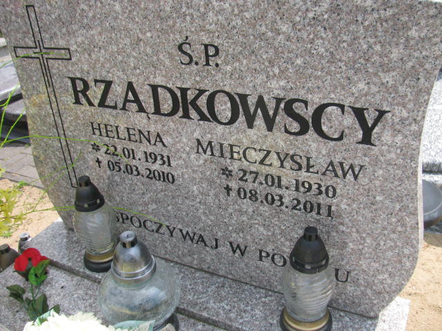 Grzegorz Rządkowski 1959 Bydgoszcz - Grobonet - Wyszukiwarka osób pochowanych