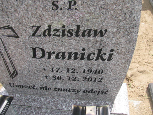 Zdzisław Dranicki 1940 Bydgoszcz - Grobonet - Wyszukiwarka osób pochowanych