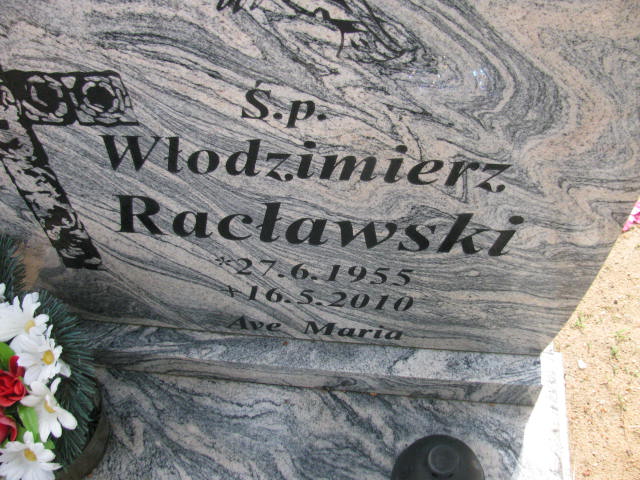 Włodzimierz Racławski 1955 Bydgoszcz - Grobonet - Wyszukiwarka osób pochowanych