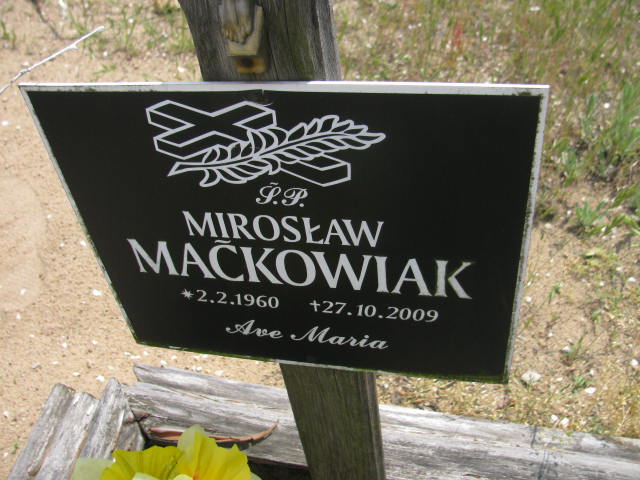 Mirosław Maćkowiak 1960 Bydgoszcz - Grobonet - Wyszukiwarka osób pochowanych