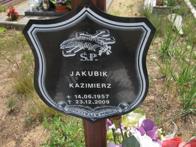 Kazimierz Jakubik 1957 Bydgoszcz - Grobonet - Wyszukiwarka osób pochowanych