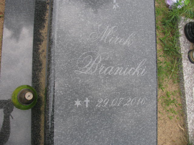 Mirosław Branicki 2016 Bydgoszcz - Grobonet - Wyszukiwarka osób pochowanych