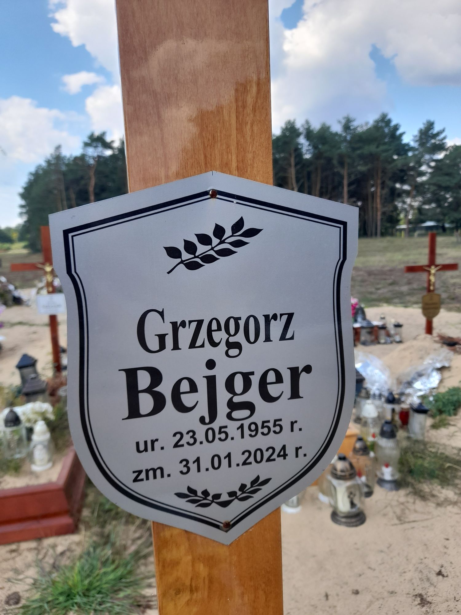 Grzegorz Bejger 1955 Bydgoszcz - Grobonet - Wyszukiwarka osób pochowanych