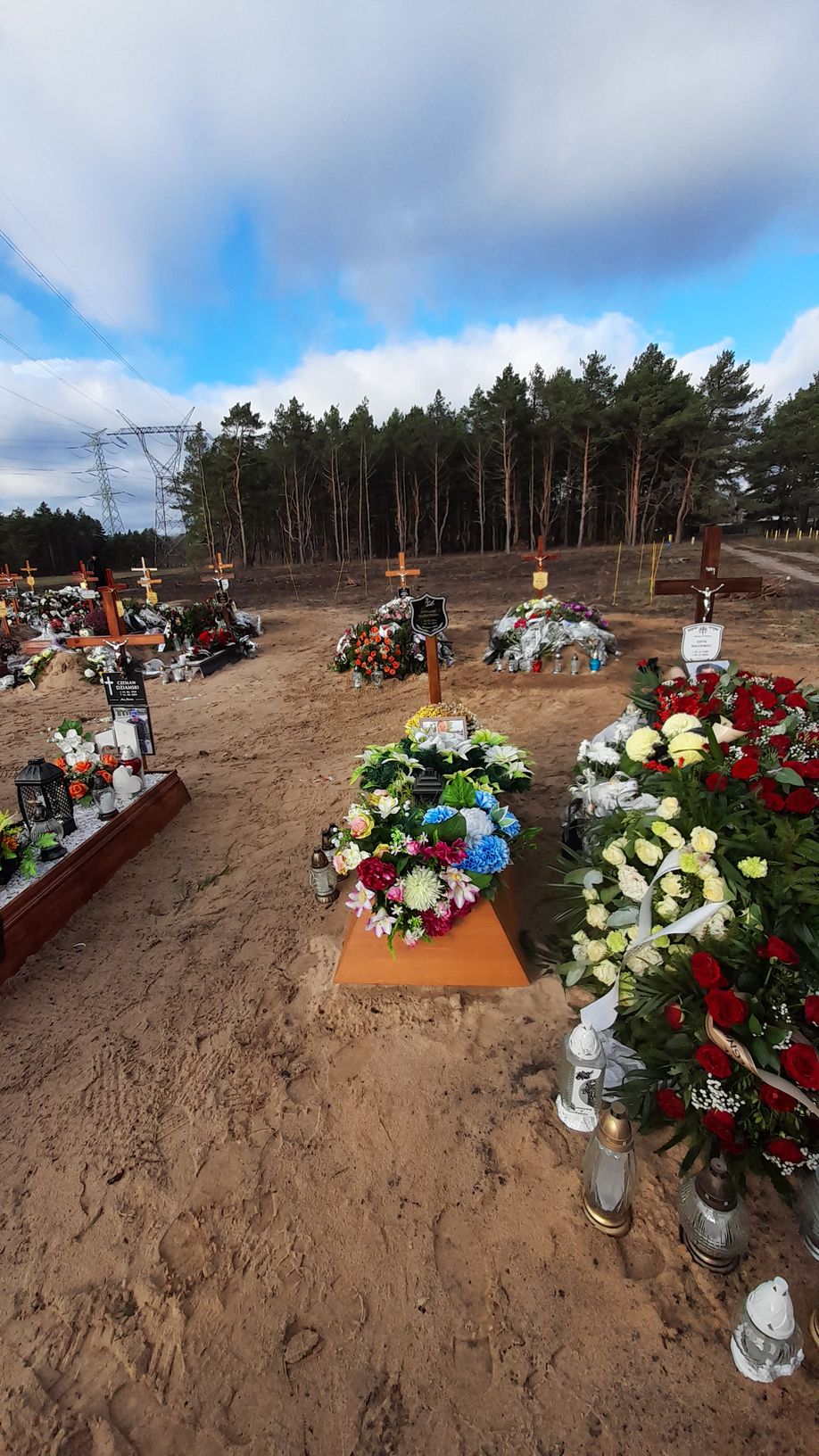 Grób Svitlana Sluzhynska