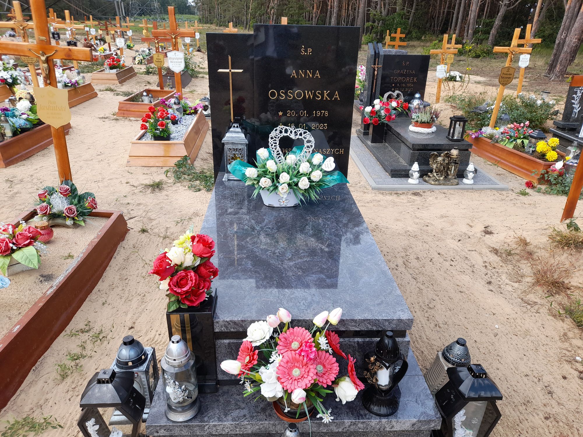 Grób Anna Ossowska