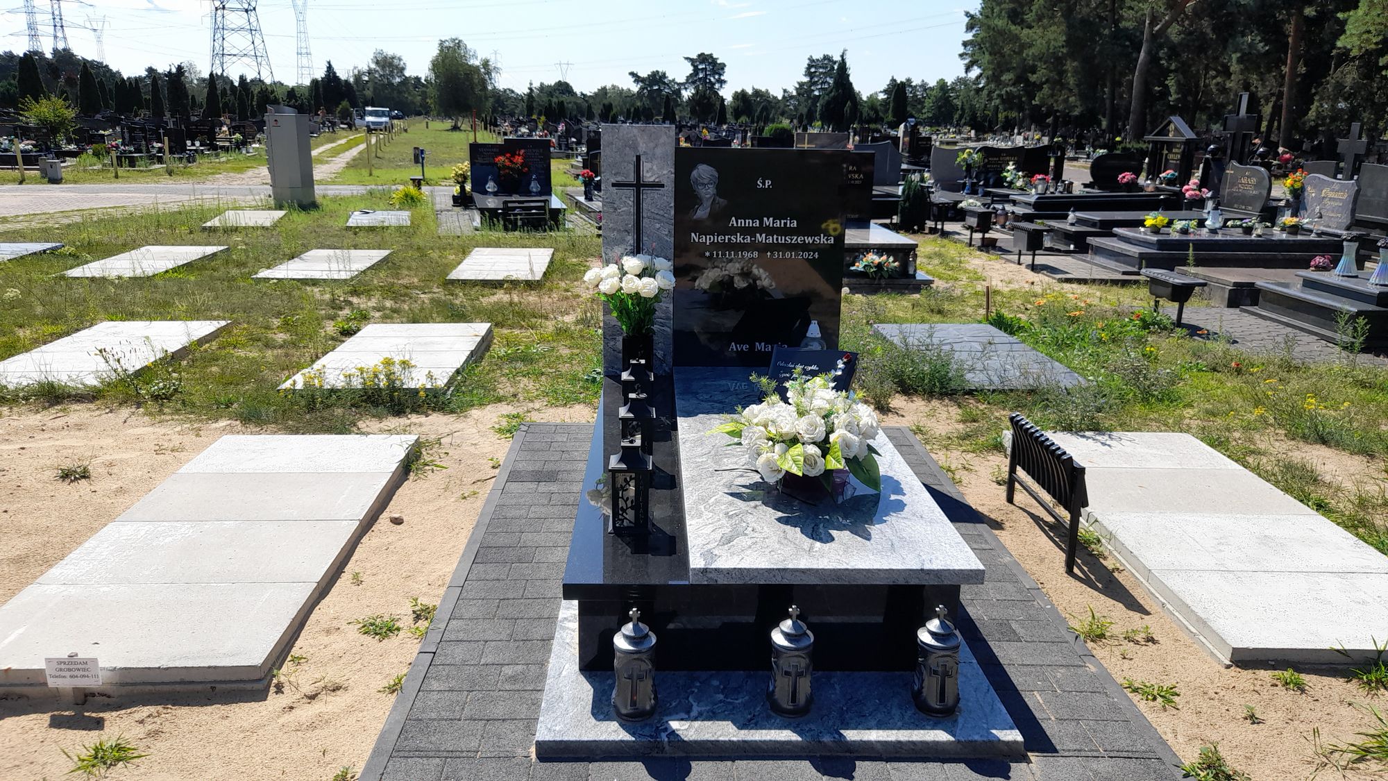 Anna Napierska-Matuszewska 1968 Bydgoszcz - Grobonet - Wyszukiwarka osób pochowanych