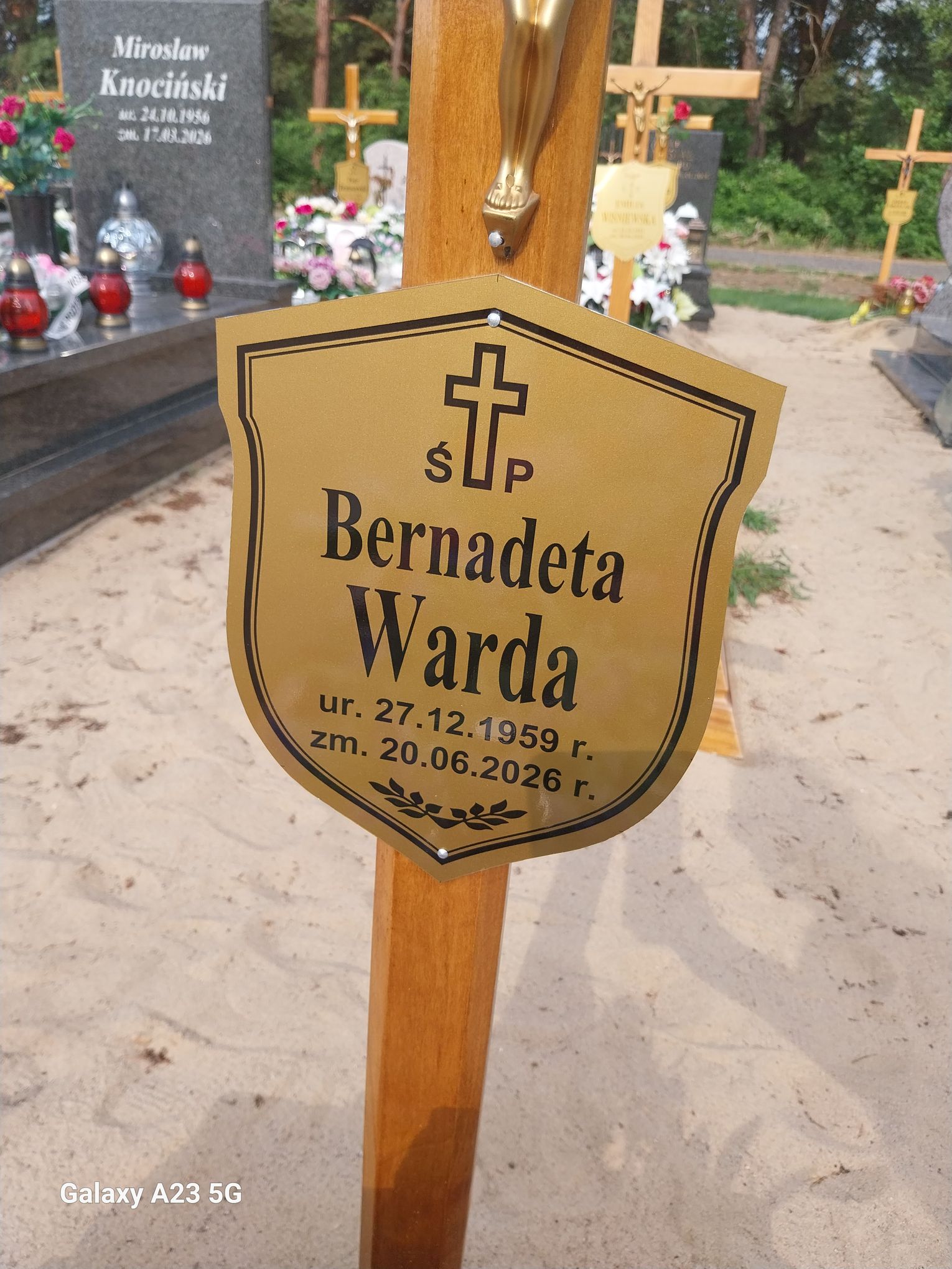 Bernadeta Warda 1959 Bydgoszcz - Grobonet - Wyszukiwarka osób pochowanych