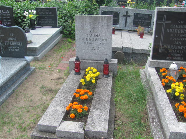 Grób Halina Piórkowska