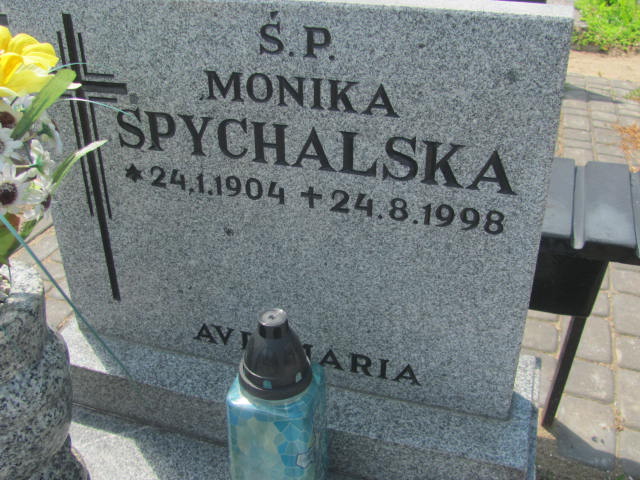 Monika Spychalska 1904 Bydgoszcz - Grobonet - Wyszukiwarka osób pochowanych