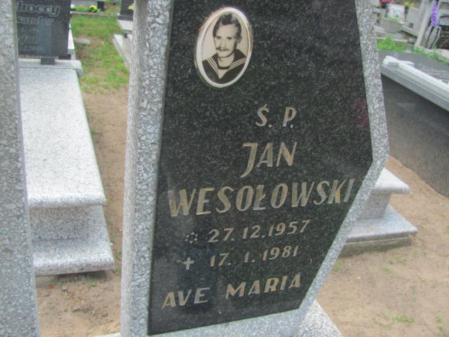 Jan Wesołowski 1957 Bydgoszcz - Grobonet - Wyszukiwarka osób pochowanych