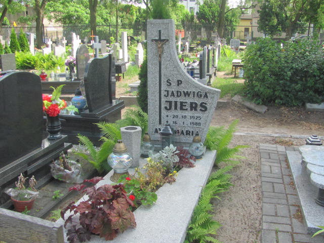 Grób Jadwiga Jiers