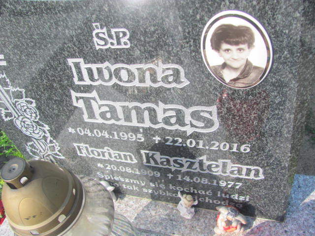 Iwona Tamas 1995 Bydgoszcz - Grobonet - Wyszukiwarka osób pochowanych