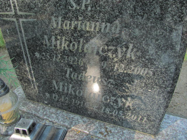 Marianna Mikołajczyk 1926 Bydgoszcz - Grobonet - Wyszukiwarka osób pochowanych