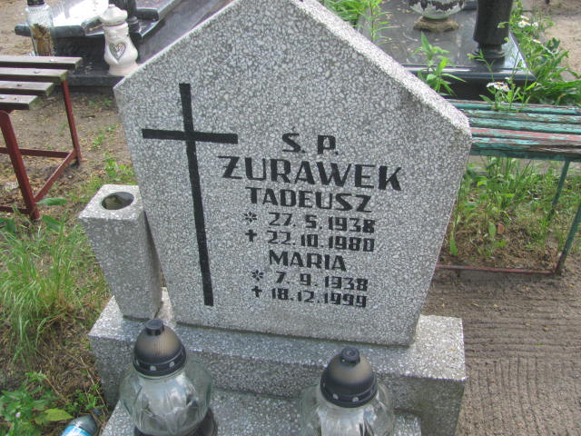 Maria Żurawek 1938 Bydgoszcz - Grobonet - Wyszukiwarka osób pochowanych