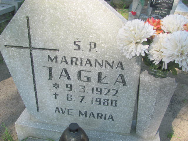 Marianna Jagła 1922 Bydgoszcz - Grobonet - Wyszukiwarka osób pochowanych