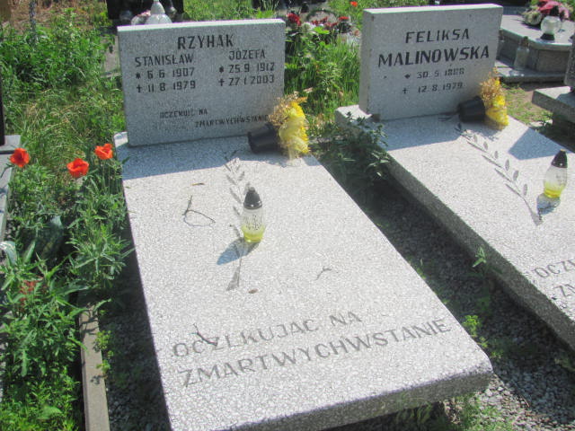 Grób Stanisław Rzyhak