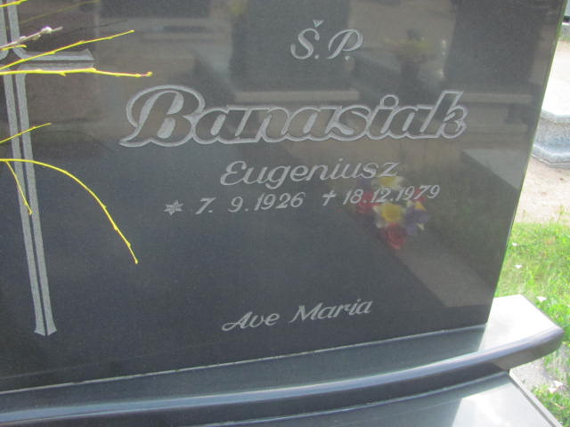 Eugeniusz Banasiak 1926 Bydgoszcz - Grobonet - Wyszukiwarka osób pochowanych