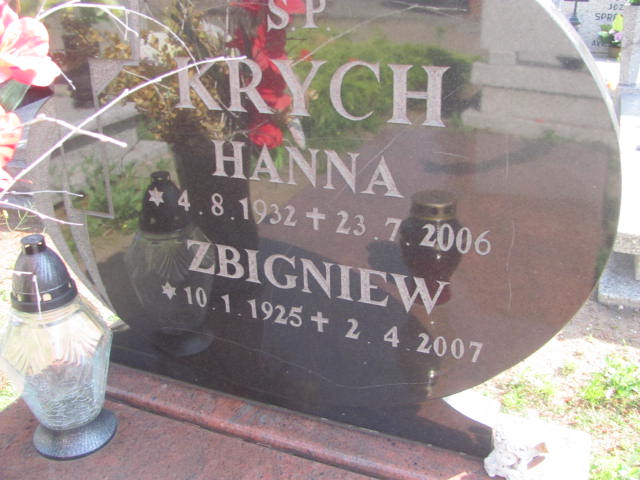 Hanna Krych 1932 Bydgoszcz - Grobonet - Wyszukiwarka osób pochowanych