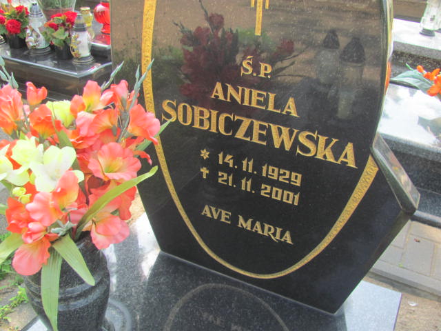 Aniela Sobiczewska 1929 Bydgoszcz - Grobonet - Wyszukiwarka osób pochowanych