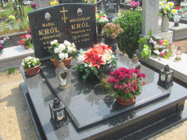 Grób Mieczysław Król