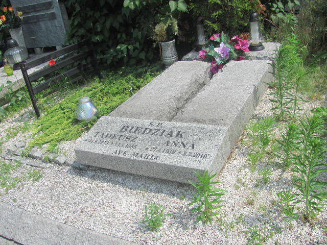 Grób Anna Biedziak