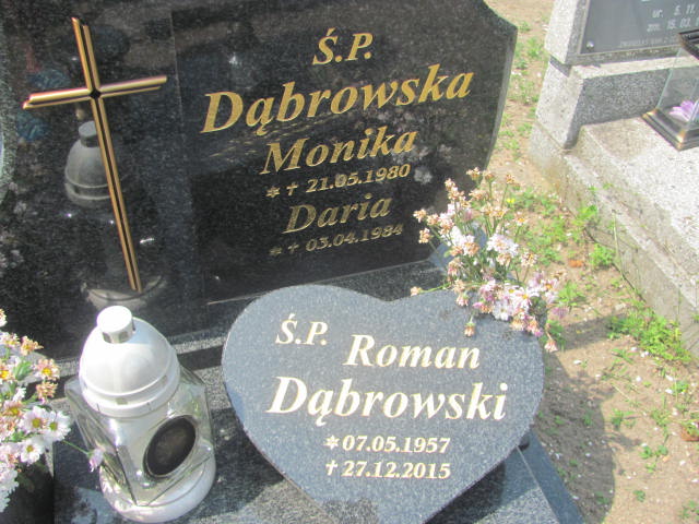 Monika Dąbrowska 1980 Bydgoszcz - Grobonet - Wyszukiwarka osób pochowanych