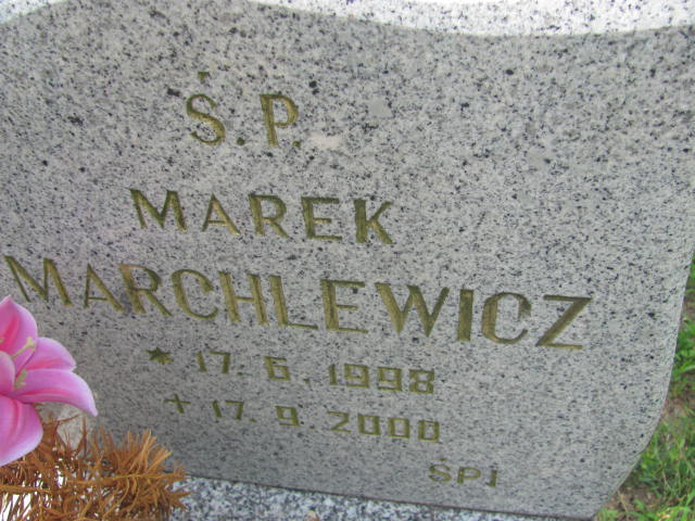 Marek Marchlewicz 1998 Bydgoszcz - Grobonet - Wyszukiwarka osób pochowanych