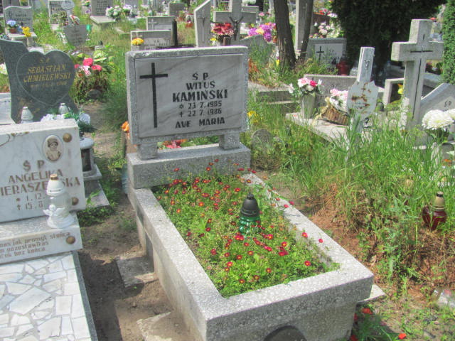 Grób Witold Kamiński