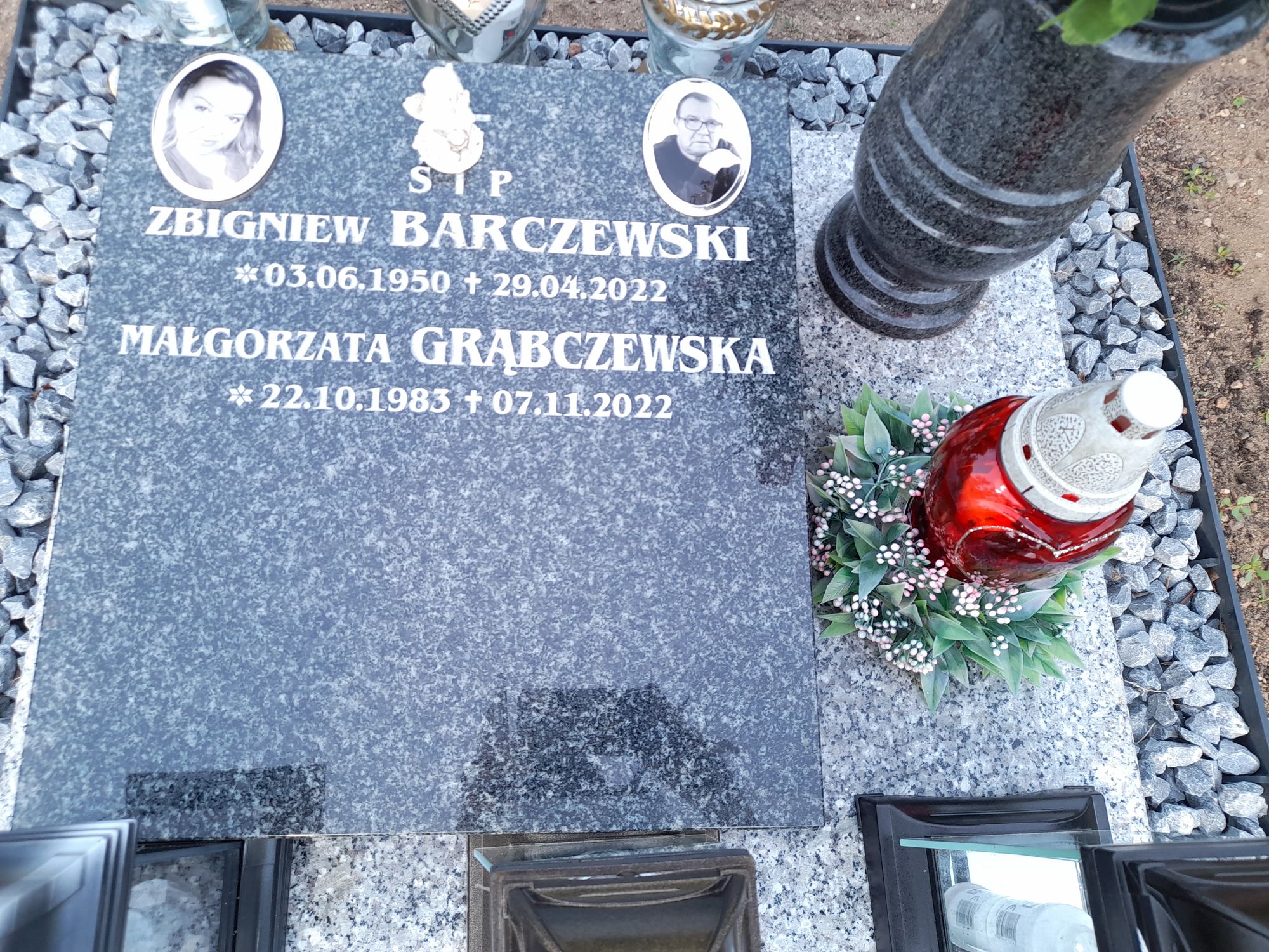 Grób Małgorzata  Grąbczewska 