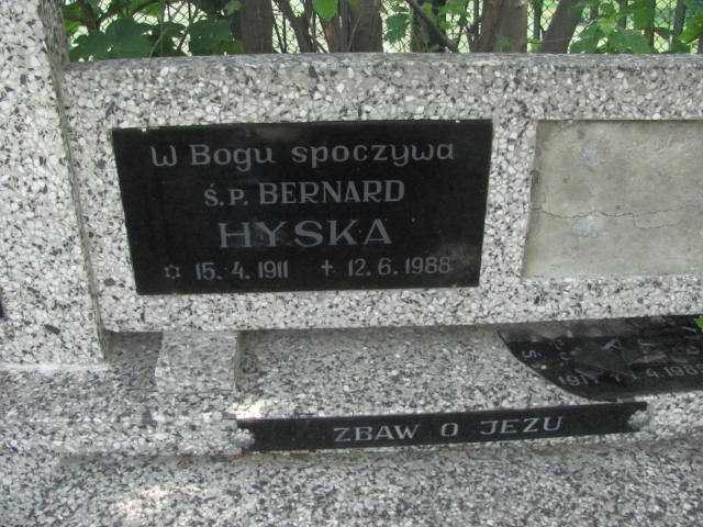 Łucja Hyska 1917 Bydgoszcz - Grobonet - Wyszukiwarka osób pochowanych