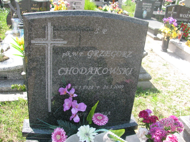 Grzegorz Chodakowski 1928 Bydgoszcz - Grobonet - Wyszukiwarka osób pochowanych