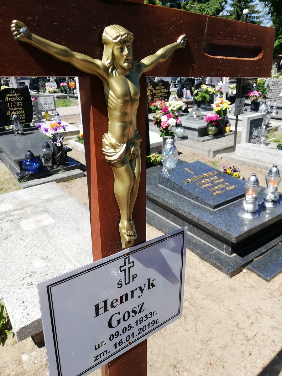 Grób HENRYK GOSZ