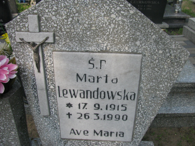 Marta Lewandowska 1915 Bydgoszcz - Grobonet - Wyszukiwarka osób pochowanych