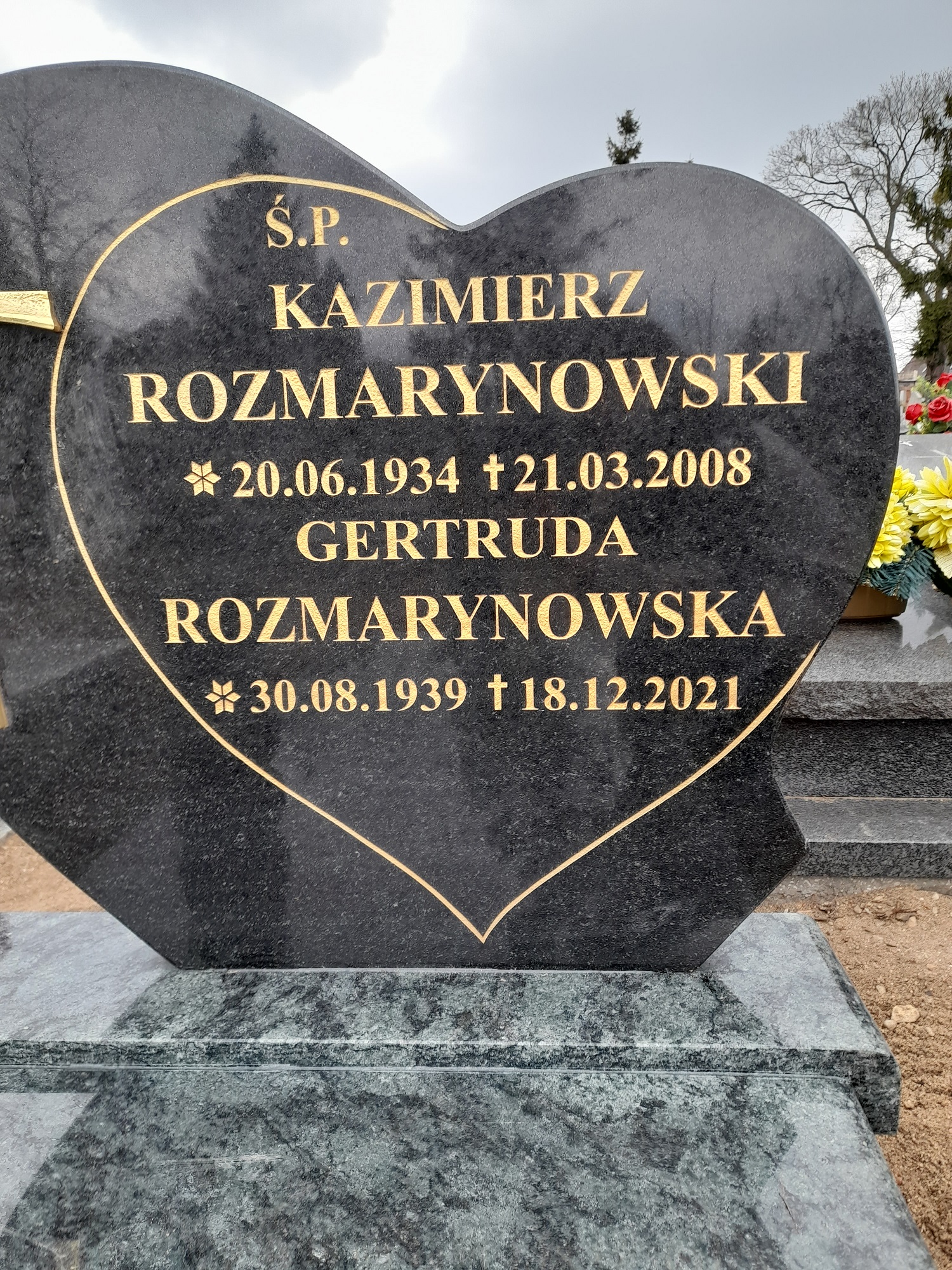 Gertruda Rozmarynowska  1939 Bydgoszcz - Grobonet - Wyszukiwarka osób pochowanych