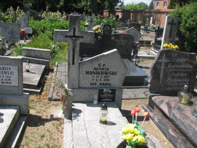 Grób Henryk Manikowski