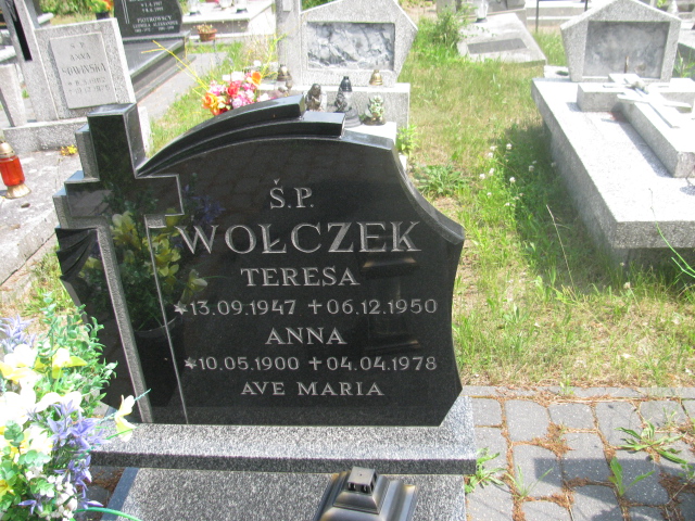 Anna Wołczek 1900 Bydgoszcz - Grobonet - Wyszukiwarka osób pochowanych