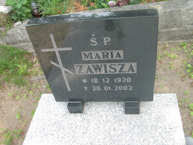 Maria Zawisza 1920 Bydgoszcz - Grobonet - Wyszukiwarka osób pochowanych