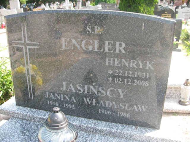 Janina Jasińska 1916 Bydgoszcz - Grobonet - Wyszukiwarka osób pochowanych